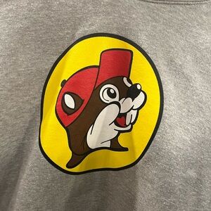 Gray “Buc’ees” Graphic Sweatshirt